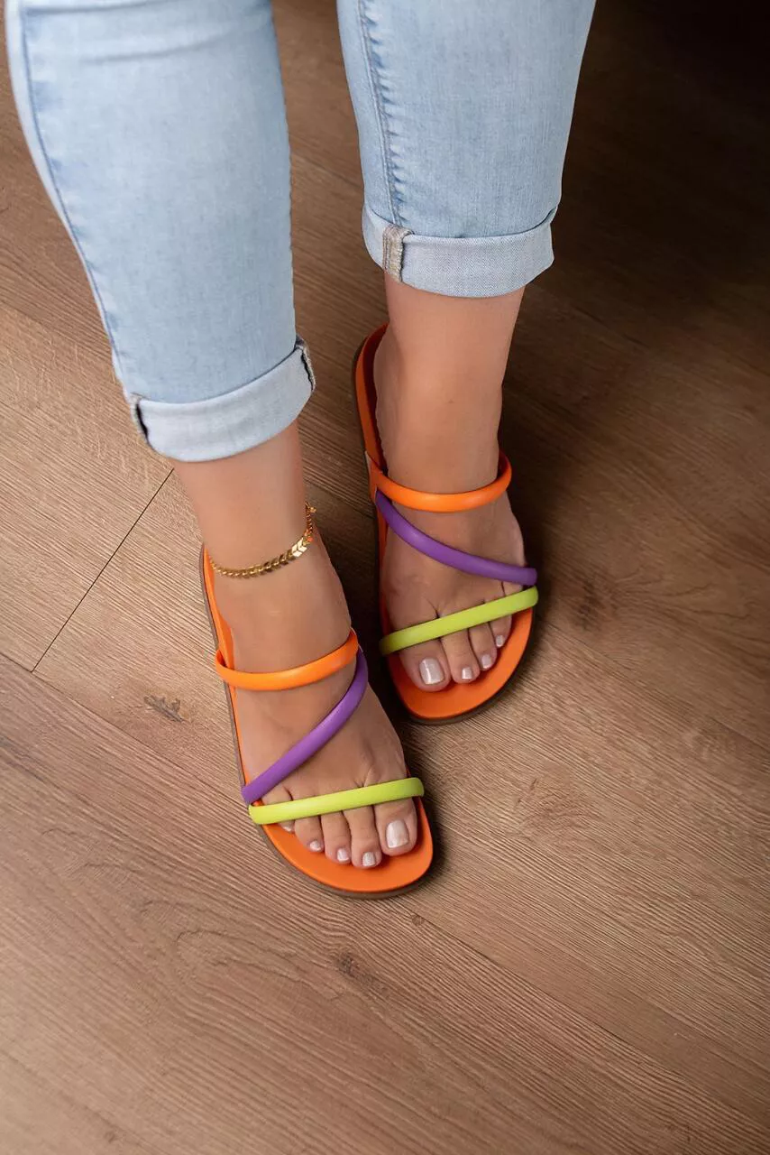 PAPETE TIRA MEIA CANA COLOR_1900 - LARANJA - CATALOGO DE MODELOS