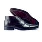 Sapato Social Exclusive - Couro Legítimo Preto - Sola de couro