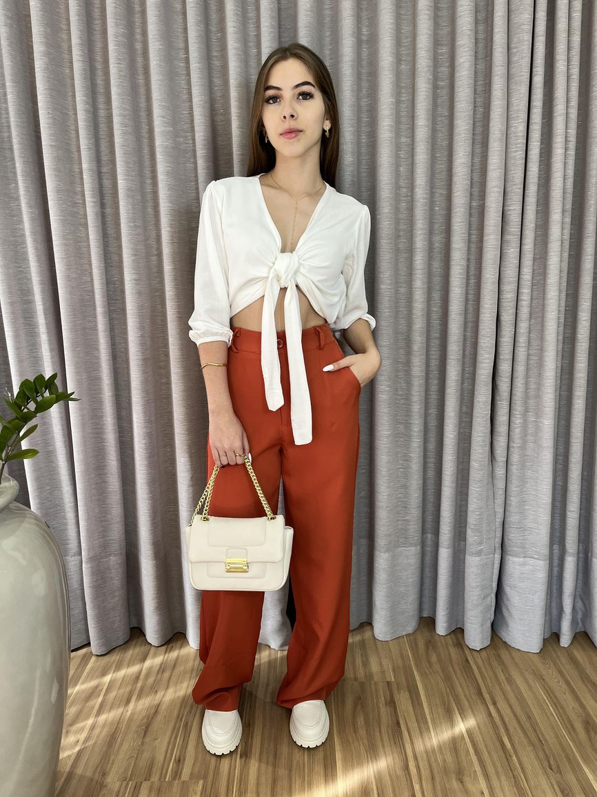Cropped Jaque - Branco - REAL STORE