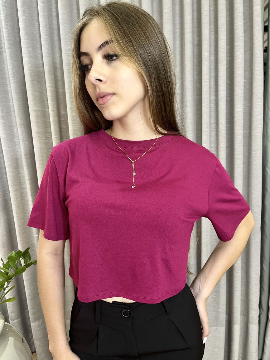 Cropped Básico Lavínia Rosa - REAL STORE