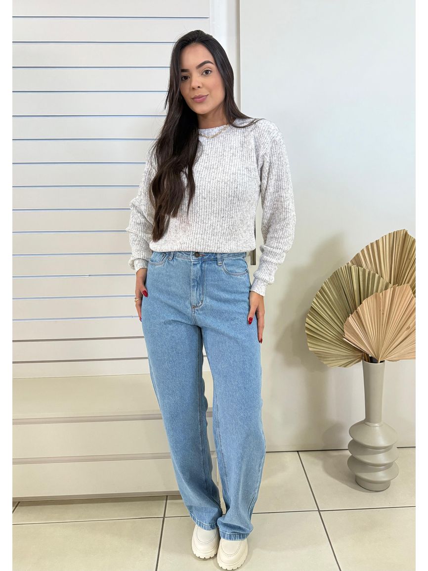 Blusa Tricot Lauren - Mescla - REAL STORE