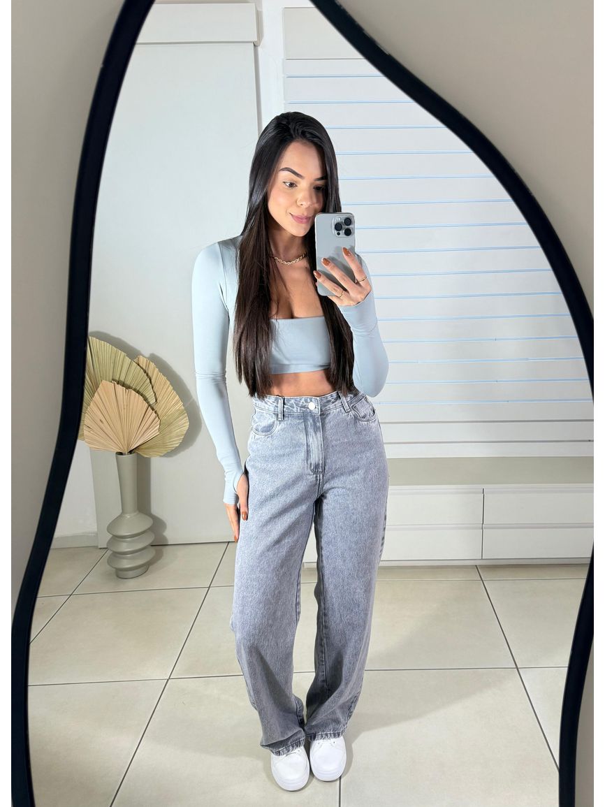 Cropped Basic Duda - Cinza - REAL STORE