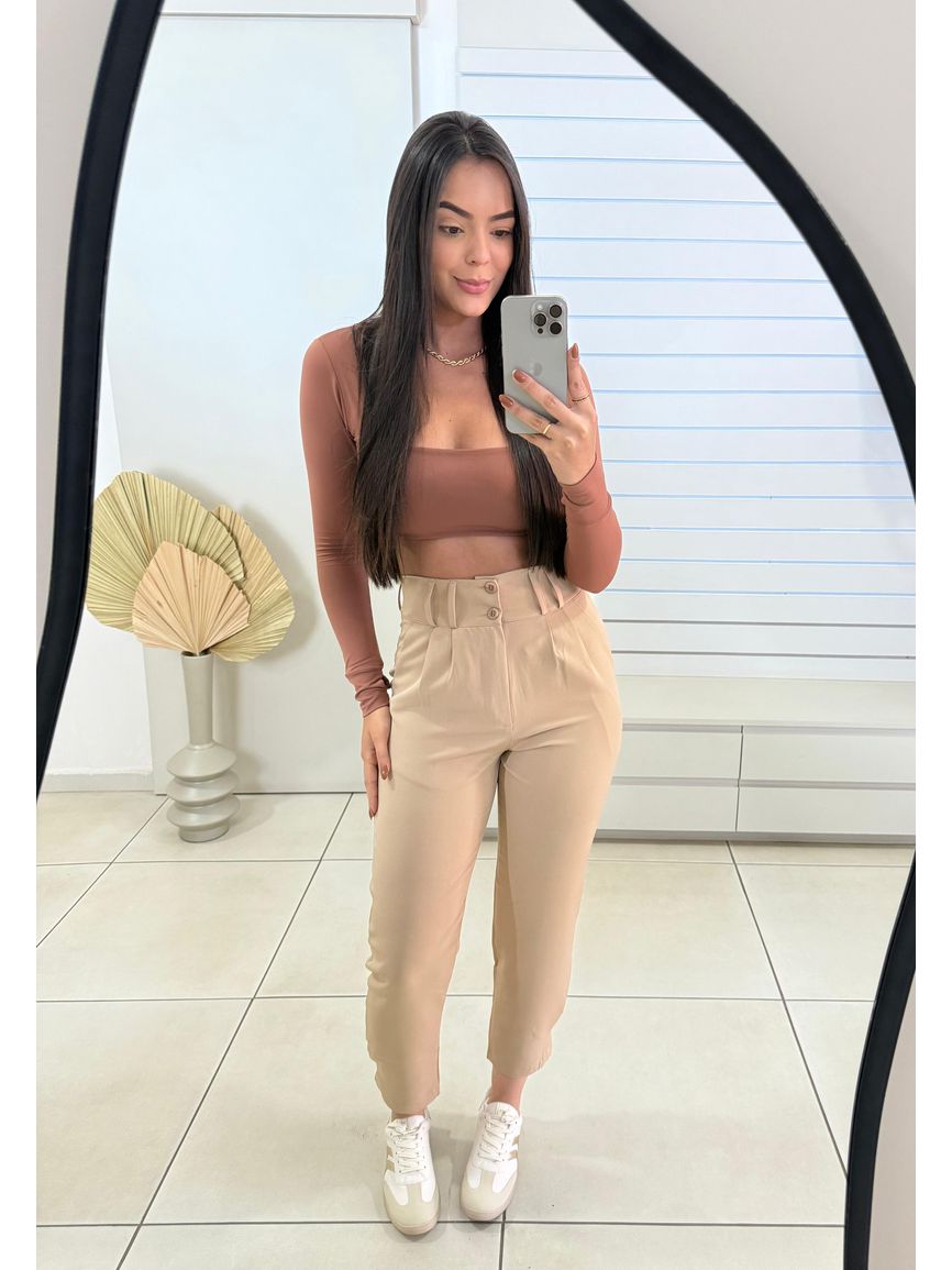 Cropped Basic Duda - Mascavo - REAL STORE