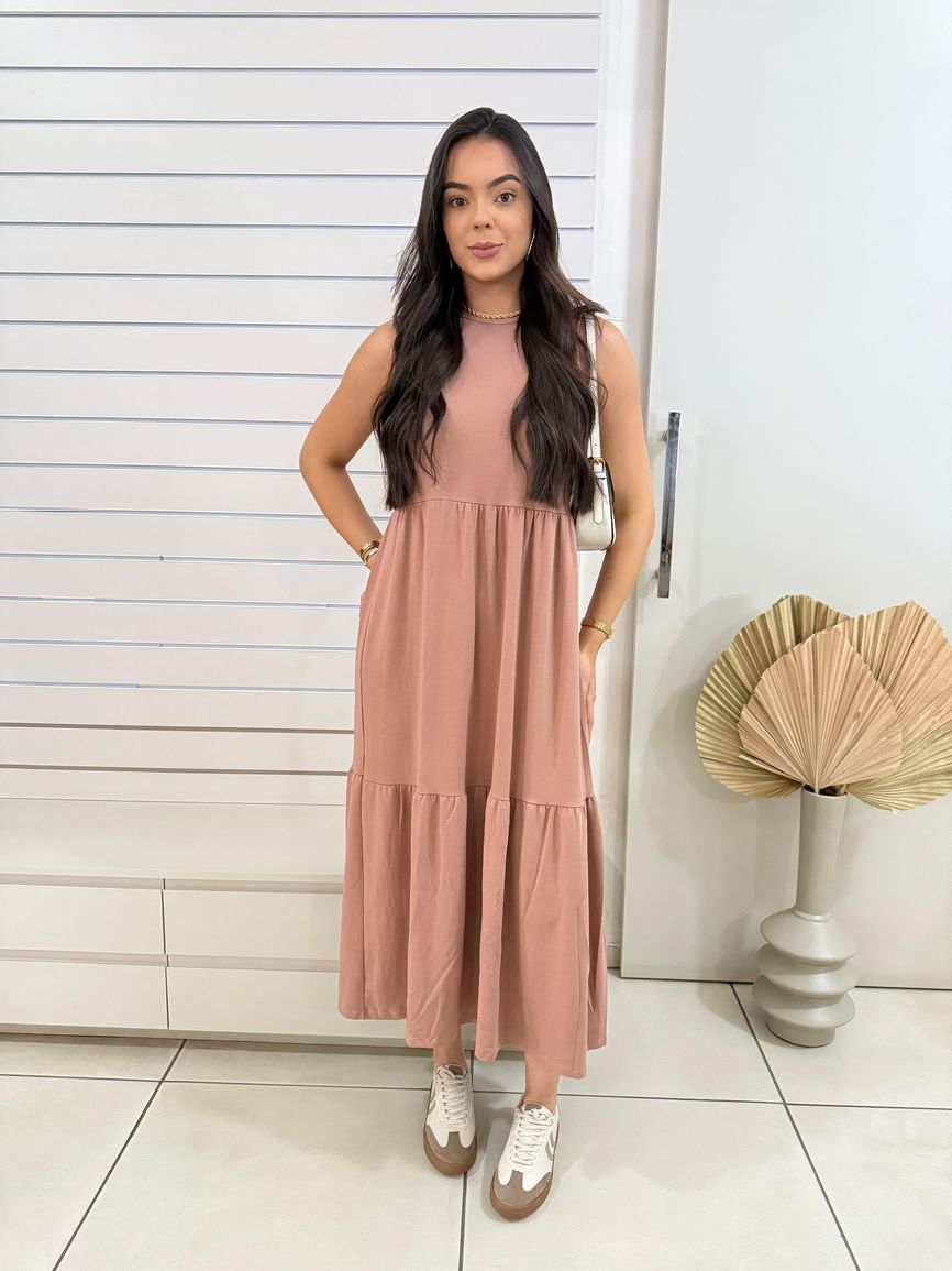 Vestido Midi Thais - REAL STORE