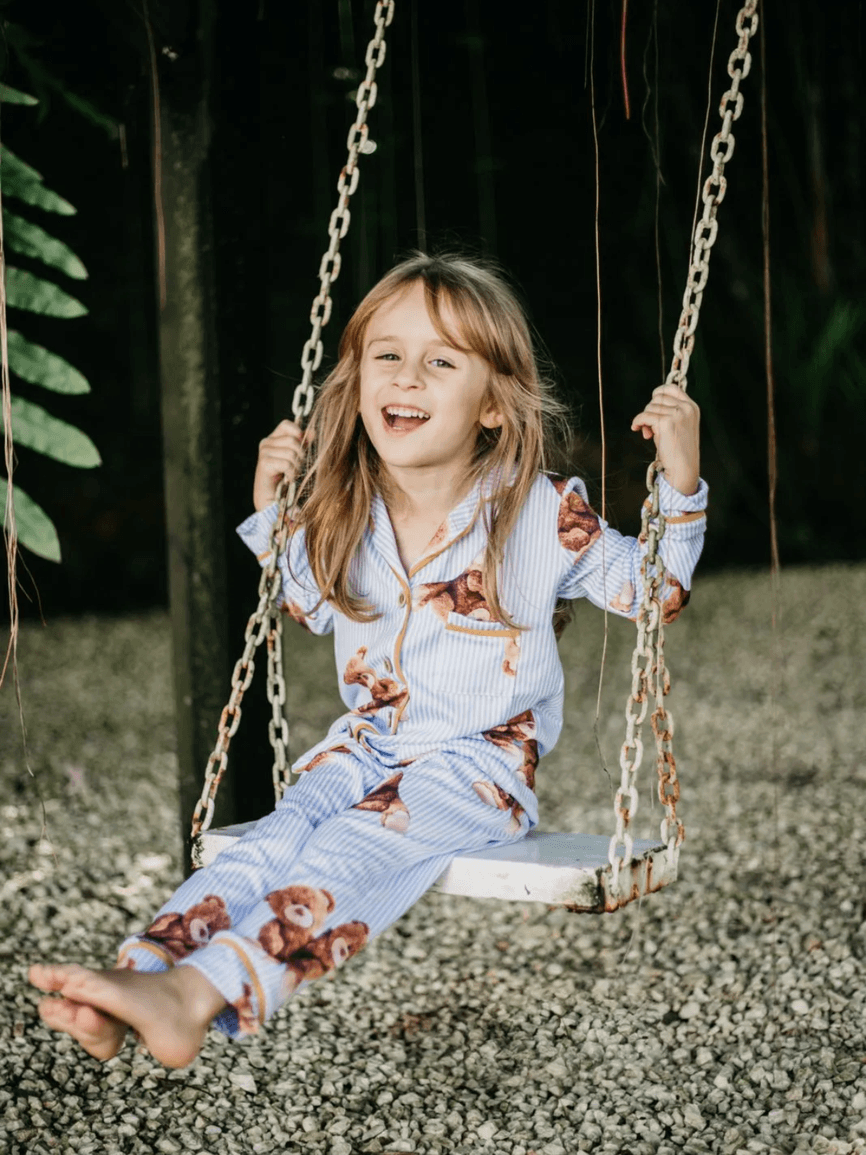 Pijama Infantil Americano Longo New Bear Ursos - TUTTI AMI - Loja Oficial
