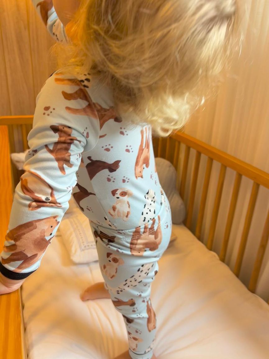 Conjunto Bebê Body e Calça Dogs - TUTTI AMI - Loja Oficial