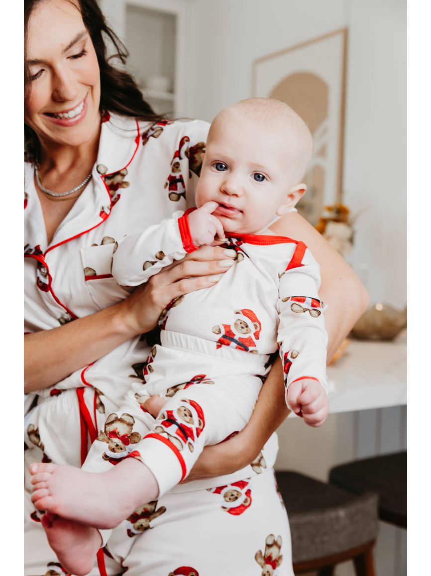 Conjunto Pijama Bebê Body e Calça Ursos Natal - TUTTI AMI - Loja Oficial
