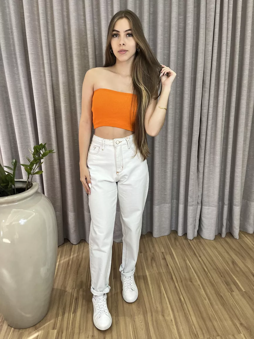 Top Faixa Liz - Laranja - REAL STORE