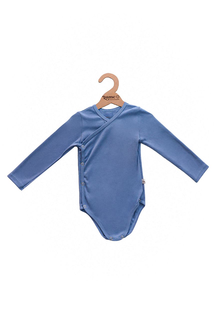 BODY KIMONO LONGO - AZUL - 250 - LUME 