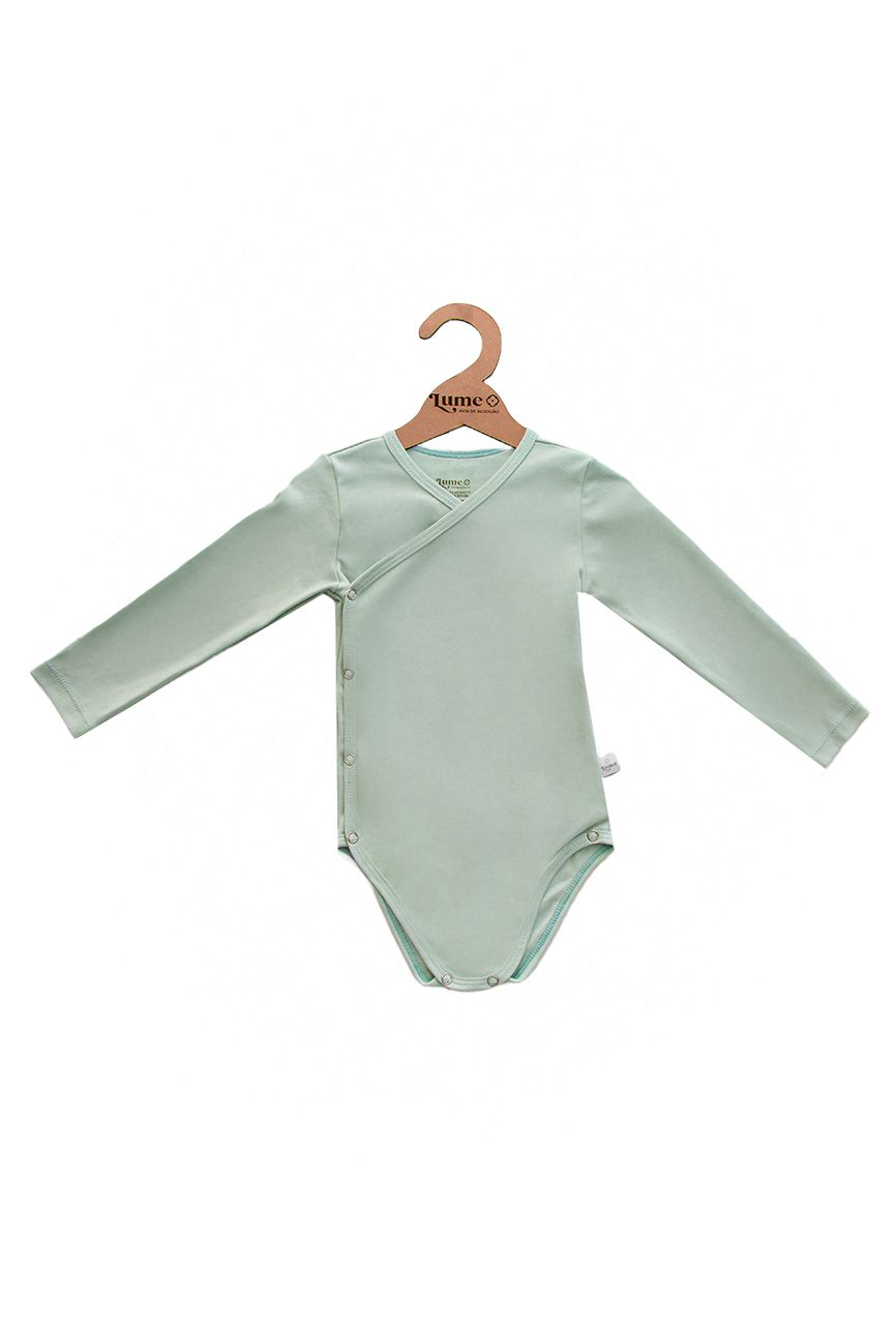 BODY KIMONO LONGO - VERDE CLARO - 250 - LUME 