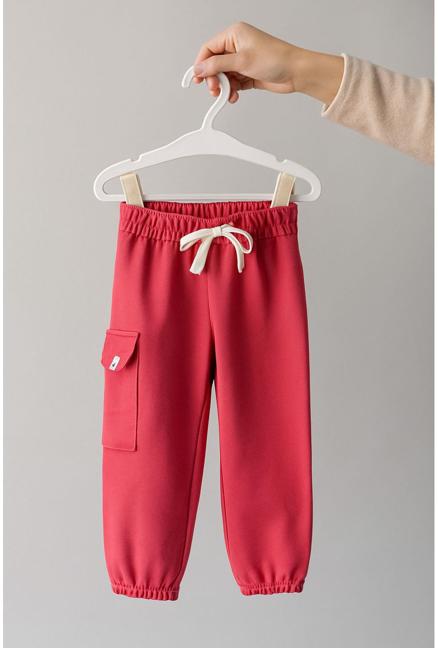 CALÇA JOGGER CARGO - GOIABA - 1722 - LUME 