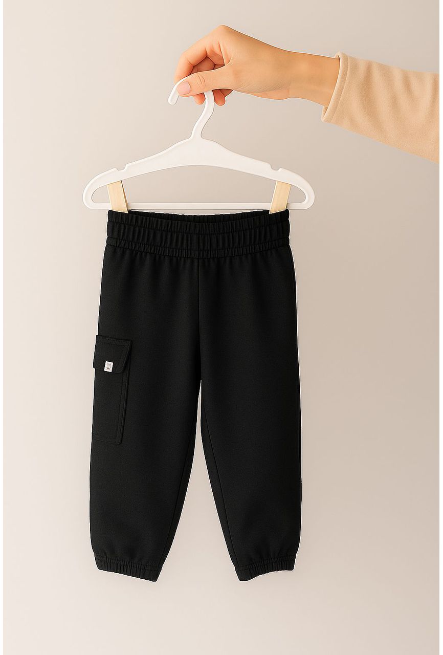 CALÇA JOGGER CARGO - PRETO - 1722 - LUME 