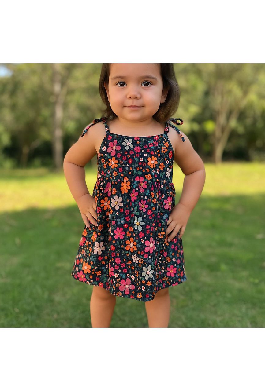 VESTIDO - FLORAL - 1331 - LUME 