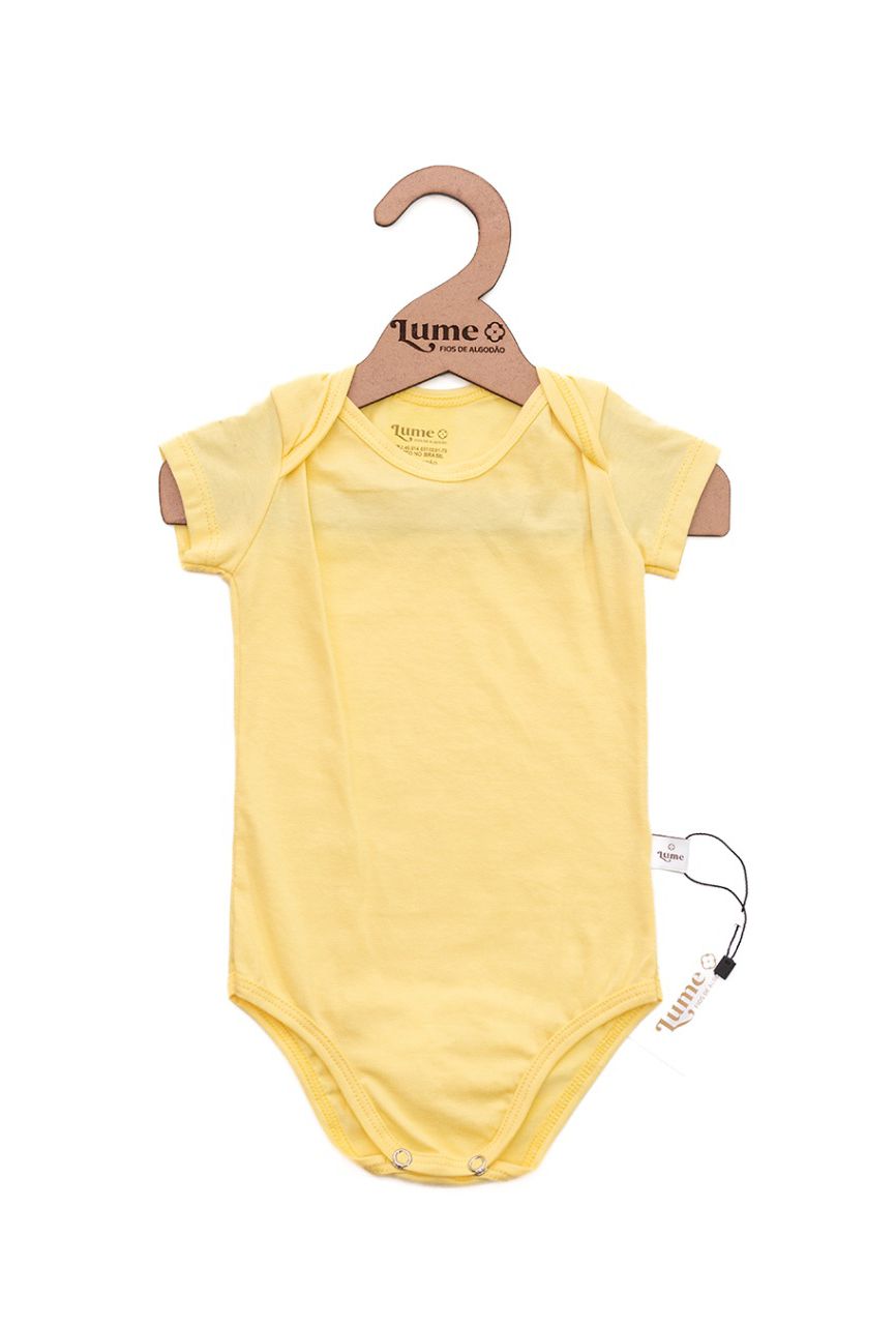 BODY CURTO - AMARELO - 100 - LUME 