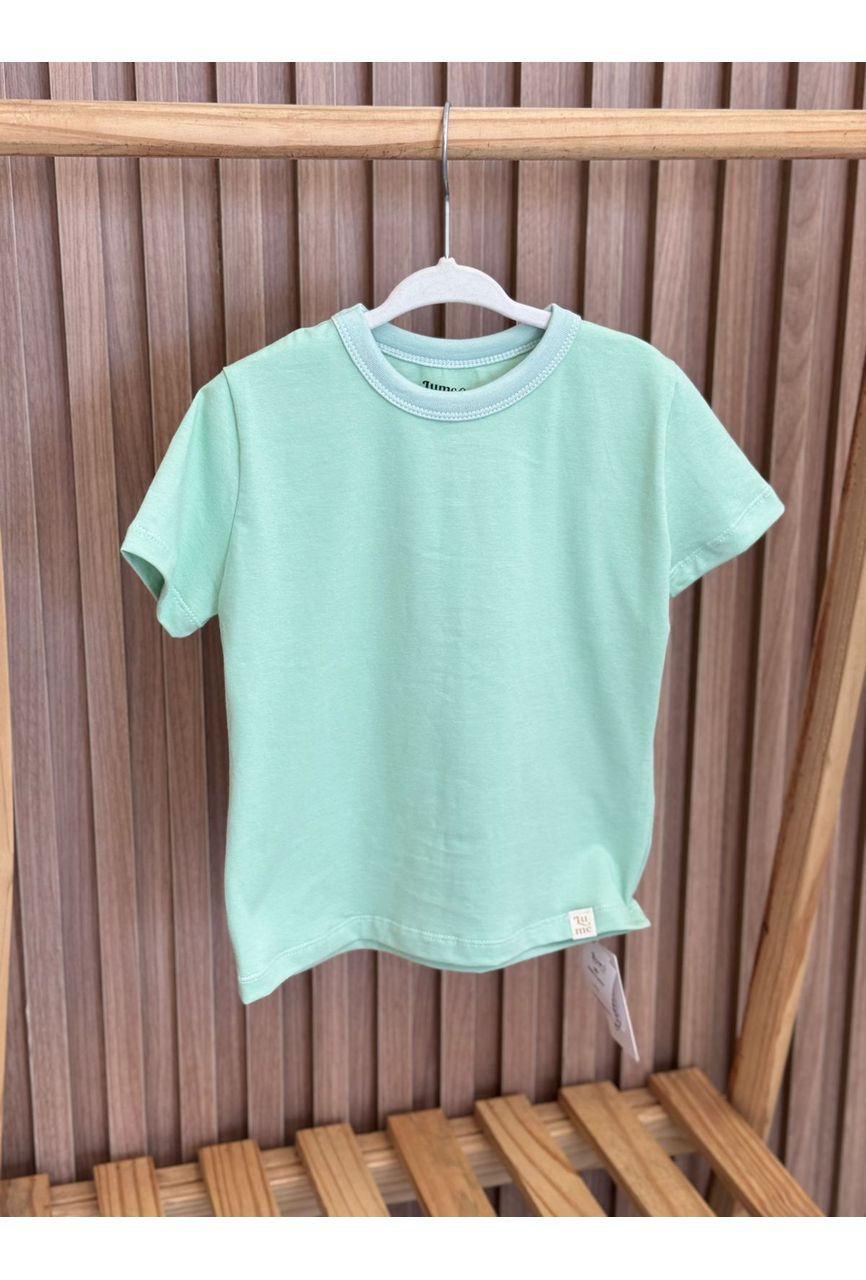 CAMISETA BASICA VERDE - 1351 - LUME 
