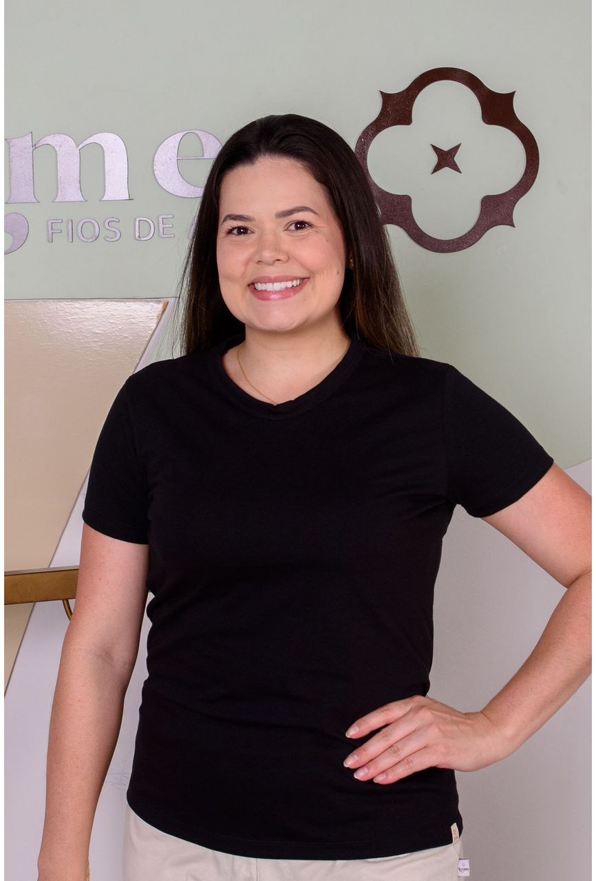 CAMISETA ADULTO BASICA PRETO - 2020 - LUME 