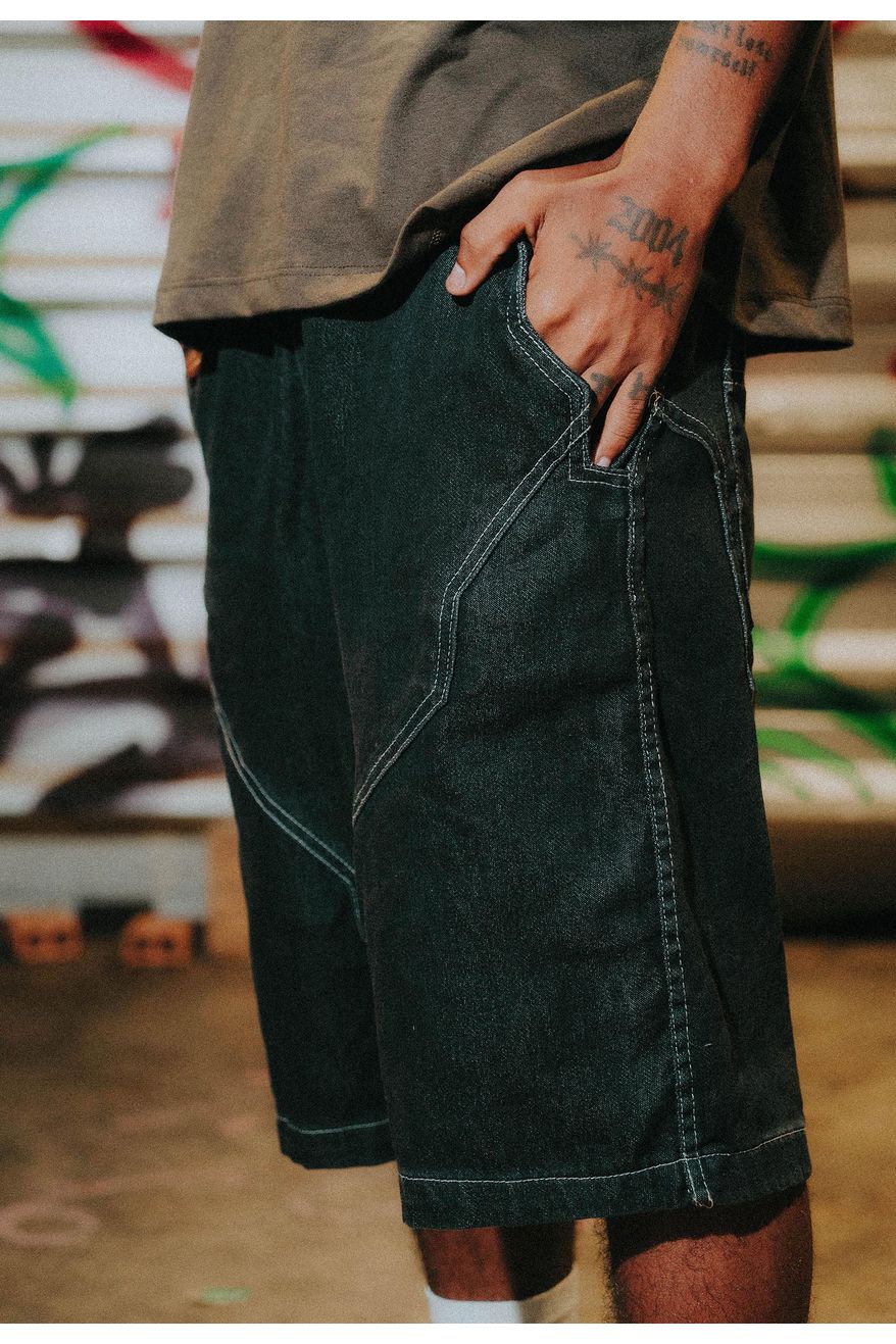 Bermuda Cutouts Washed