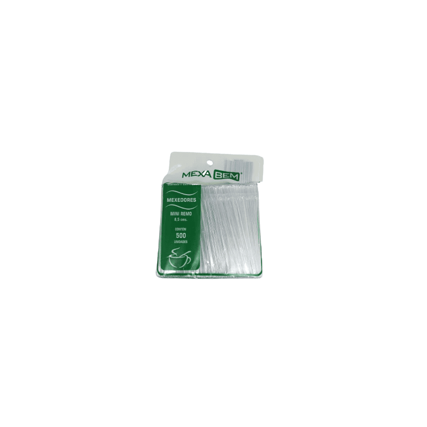 MEXEDOR CAFE PLASTFOOD - PCTE 500 UNID - 15880001 - Só Embalagens & Descartáveis