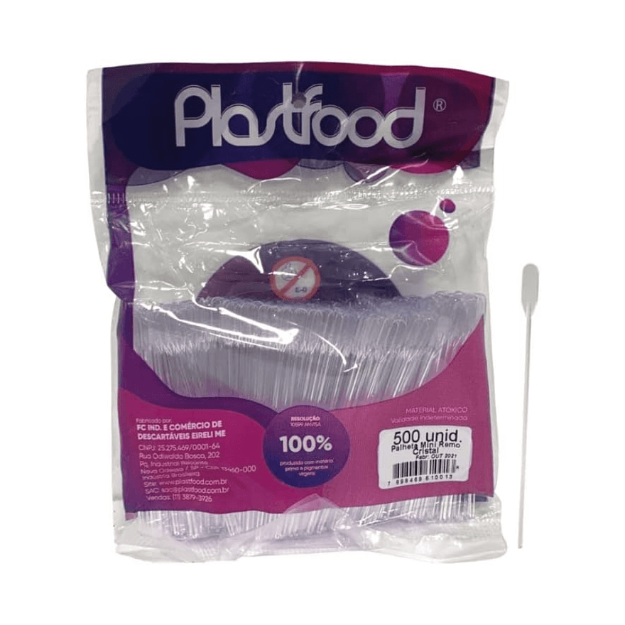 MEXEDOR CAFE PLASTFOOD - PCTE 500 UNID - 15880001 - Só Embalagens & Descartáveis