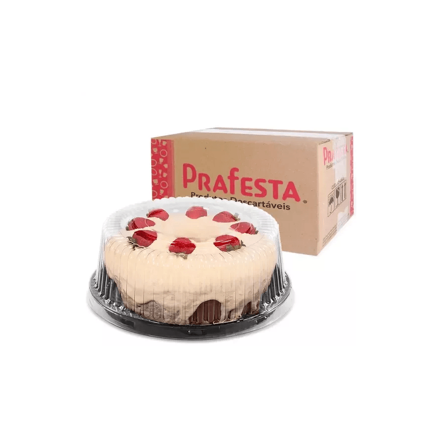 EMBALAGEM PARA BOLO/TORTA 18x09 P-32M PRAFESTA - C... - Só Embalagens & Descartáveis