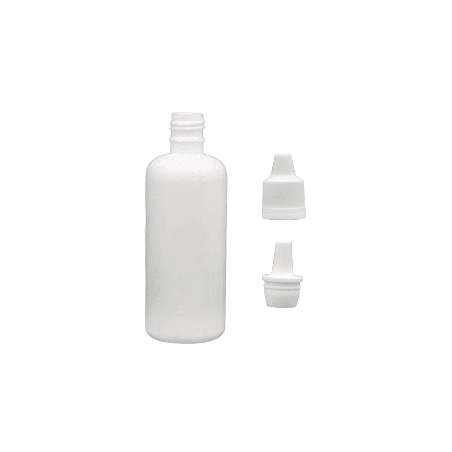 FRASCO BRANCO 0100ML BATOQUE - PCTE 50 UNID - 387... - Só Embalagens & Descartáveis