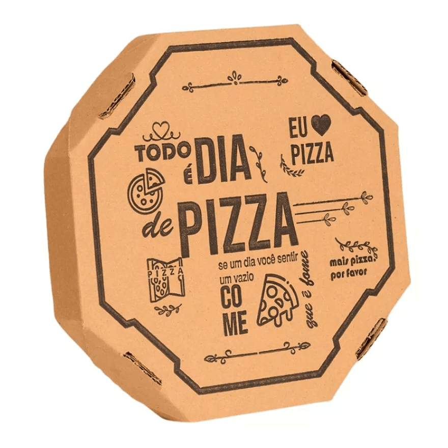 CX PIZZA OITAVADA IMPRESSA 35 CM - FD 25 UNID - 5... - Só Embalagens & Descartáveis