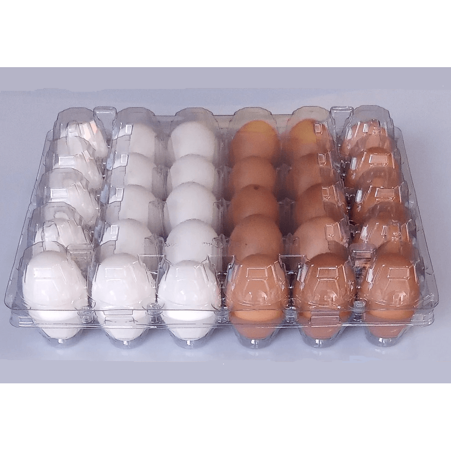 BANDEJA PET 30 OVOS GALINHA - FARDO 50 UNIDADES - ... - Só Embalagens & Descartáveis
