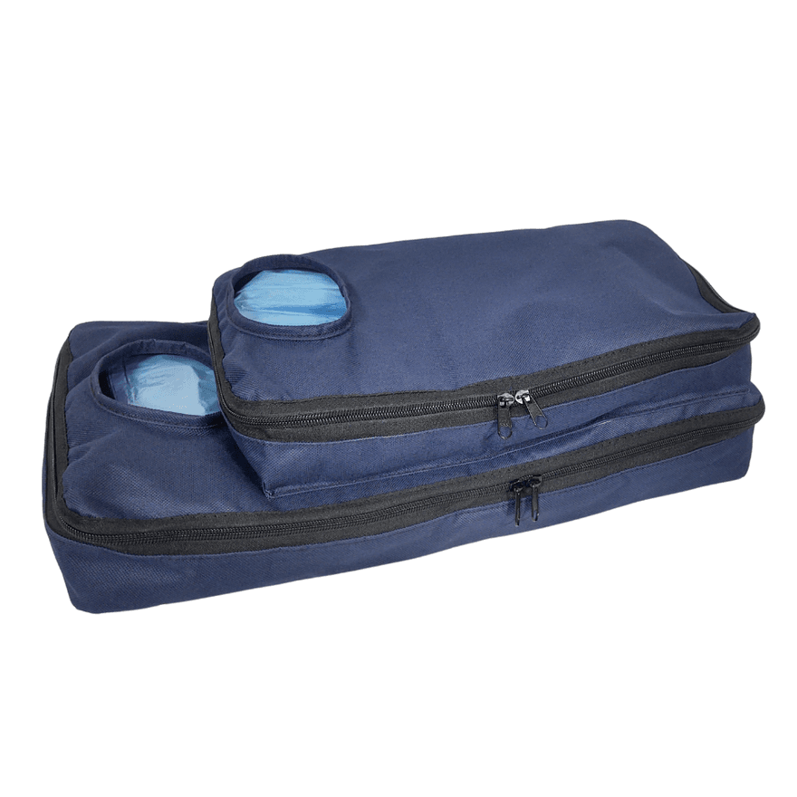 BOLSA/DISPENSER SACOLA DUPLA 40x50 E 30X40 - UNID ... - Só Embalagens & Descartáveis