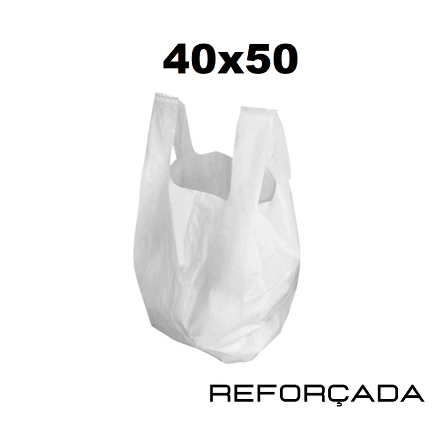 SACOLA PLASTICA 40X50 TRATADA - PCTE 2,5 KG - 5603... - Só Embalagens & Descartáveis