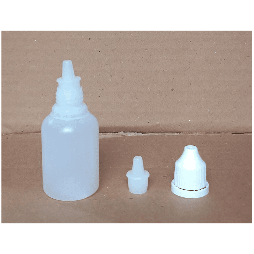 FRASCO NATURAL 0025ML CONTA GOTAS - PCTE 100 UNID ... - Só Embalagens & Descartáveis