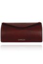 Estojo/Clutch Couro Marrom