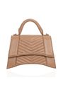 Bolsa Alice Couro Areia