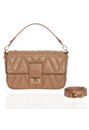 Bolsa Carrie Petit Couro Areia| Sob Encomenda