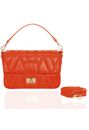 Bolsa Carrie Petit Couro Tangerina