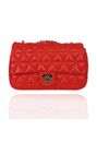 Bolsa Nina Petit Couro Red Alert
