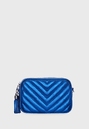 Bolsa Mini Lobby Azul Royal Metalizado