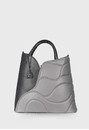 Bolsa Grace Carbono com Cinza