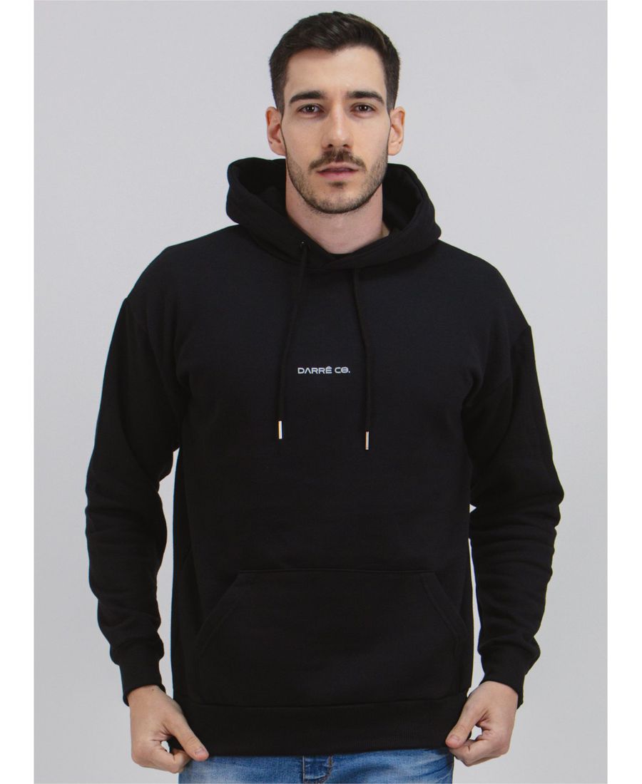Essential Hoodie Preto - Darrê Co.