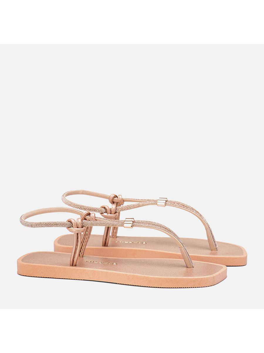 Rasteiras-flats Feminino Milano Rosado 13932