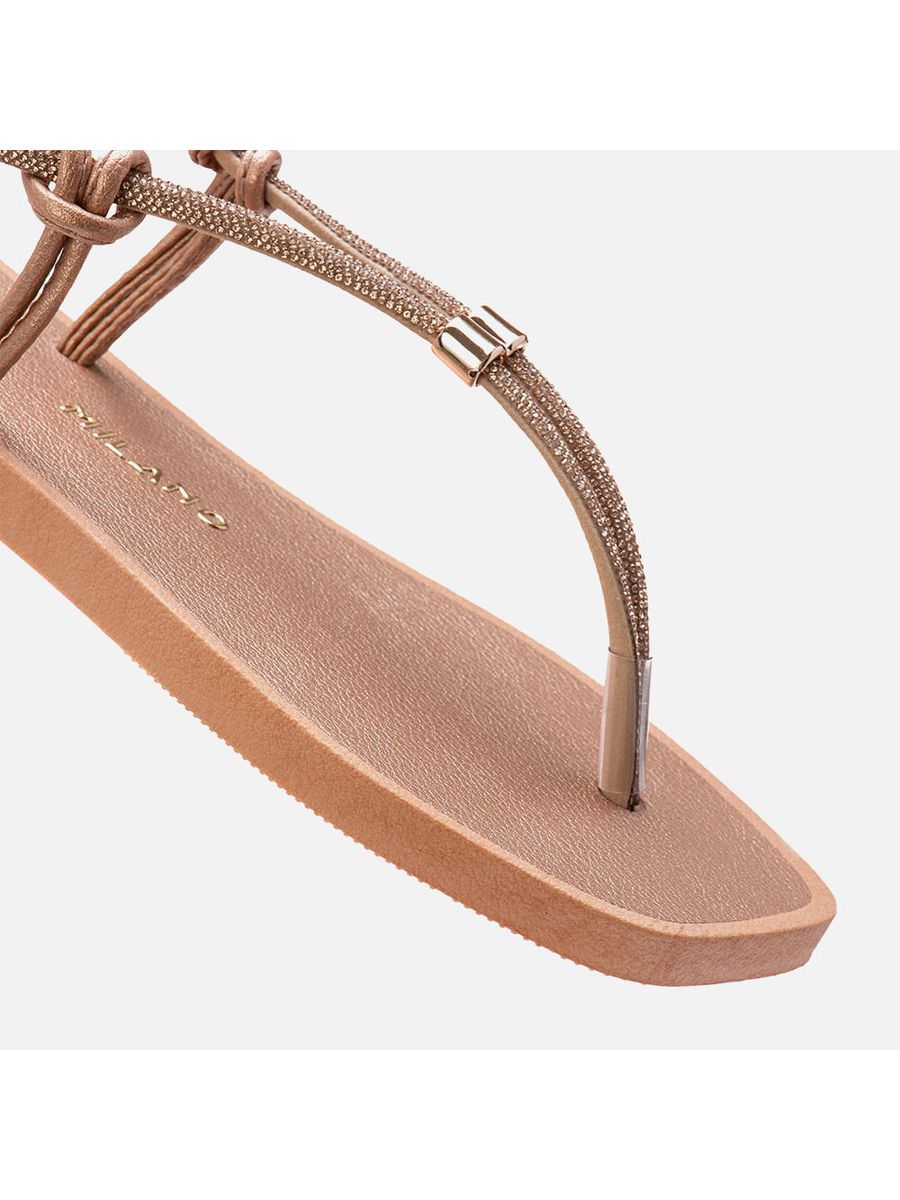 Rasteiras-flats Feminino Milano Rosado 13932