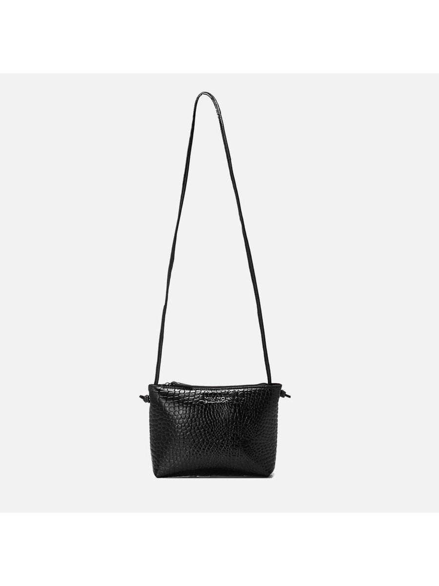 Bolsas Femininas Feminina Milano Croco Preto 13854