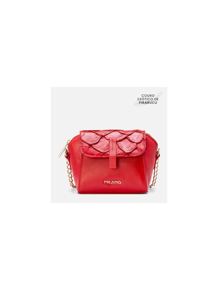 Bolsas Femininas Feminina Milano Vermelho/vermelho 13893