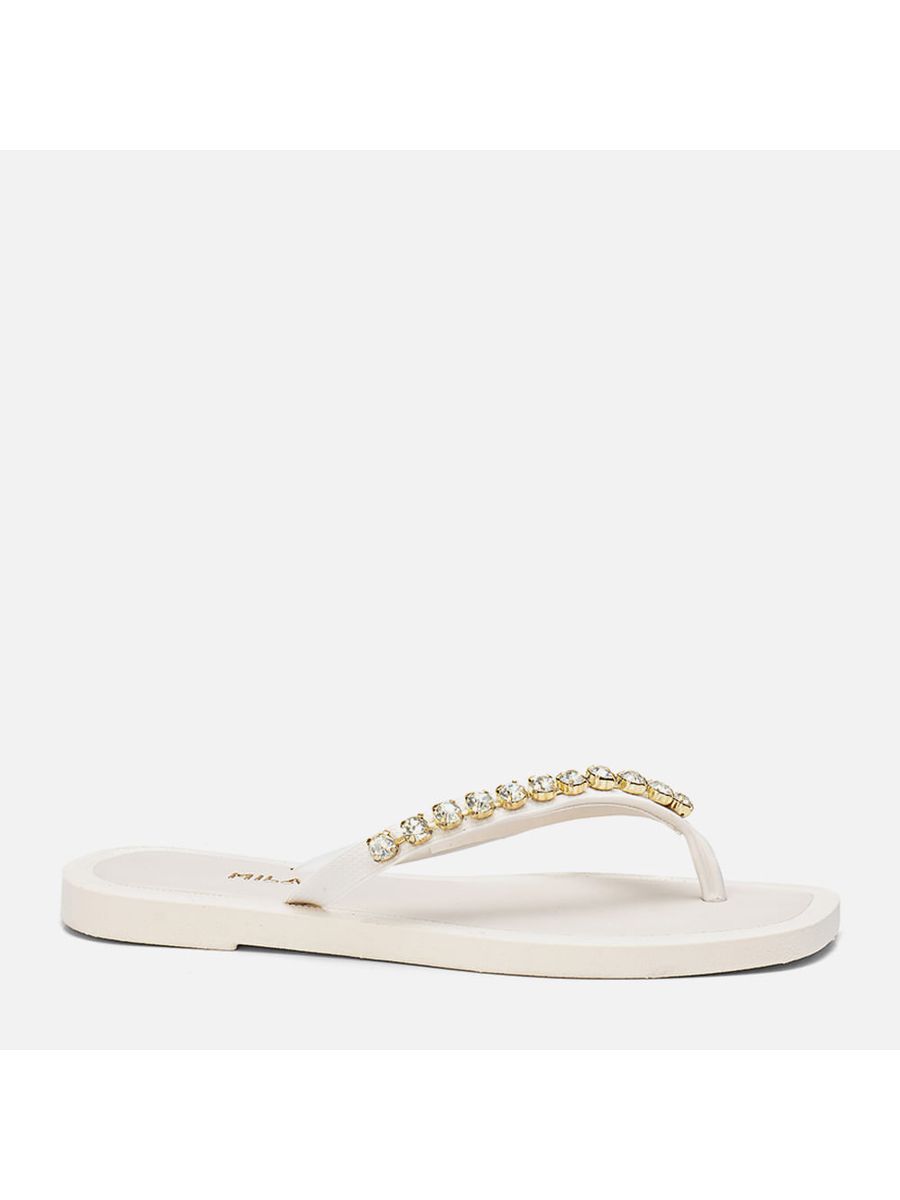 Chinelo Feminino Milano Off White 13750