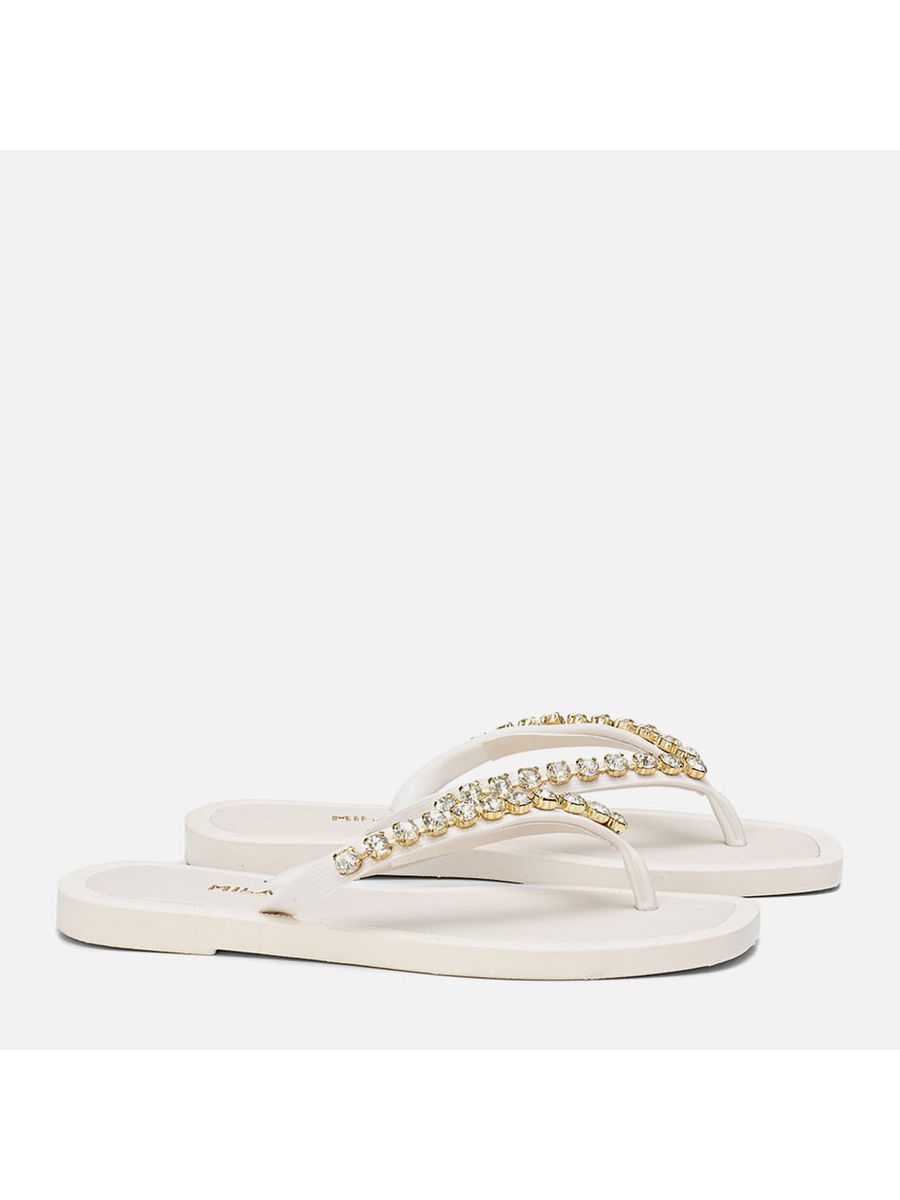Chinelo Feminino Milano Off White 13750