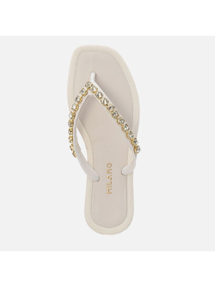 Chinelo Feminino Milano Off White 13750