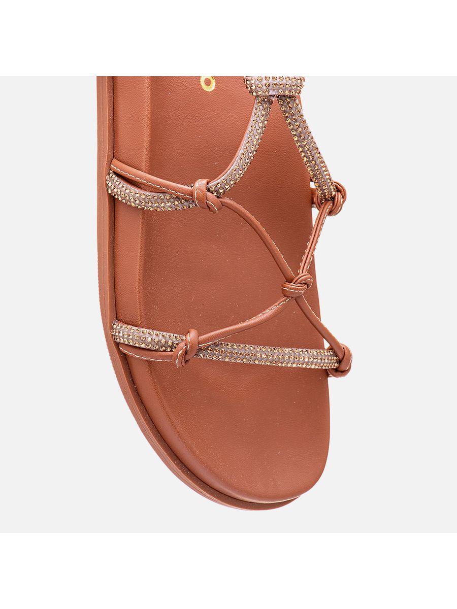 Papete Feminino Milano Caramelo 13071