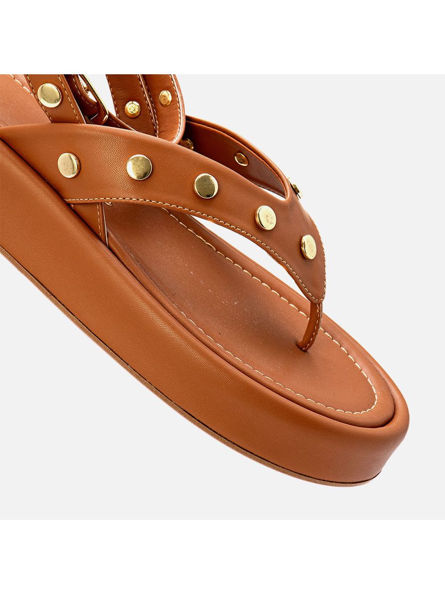 Papete Feminino Milano Caramelo 13976