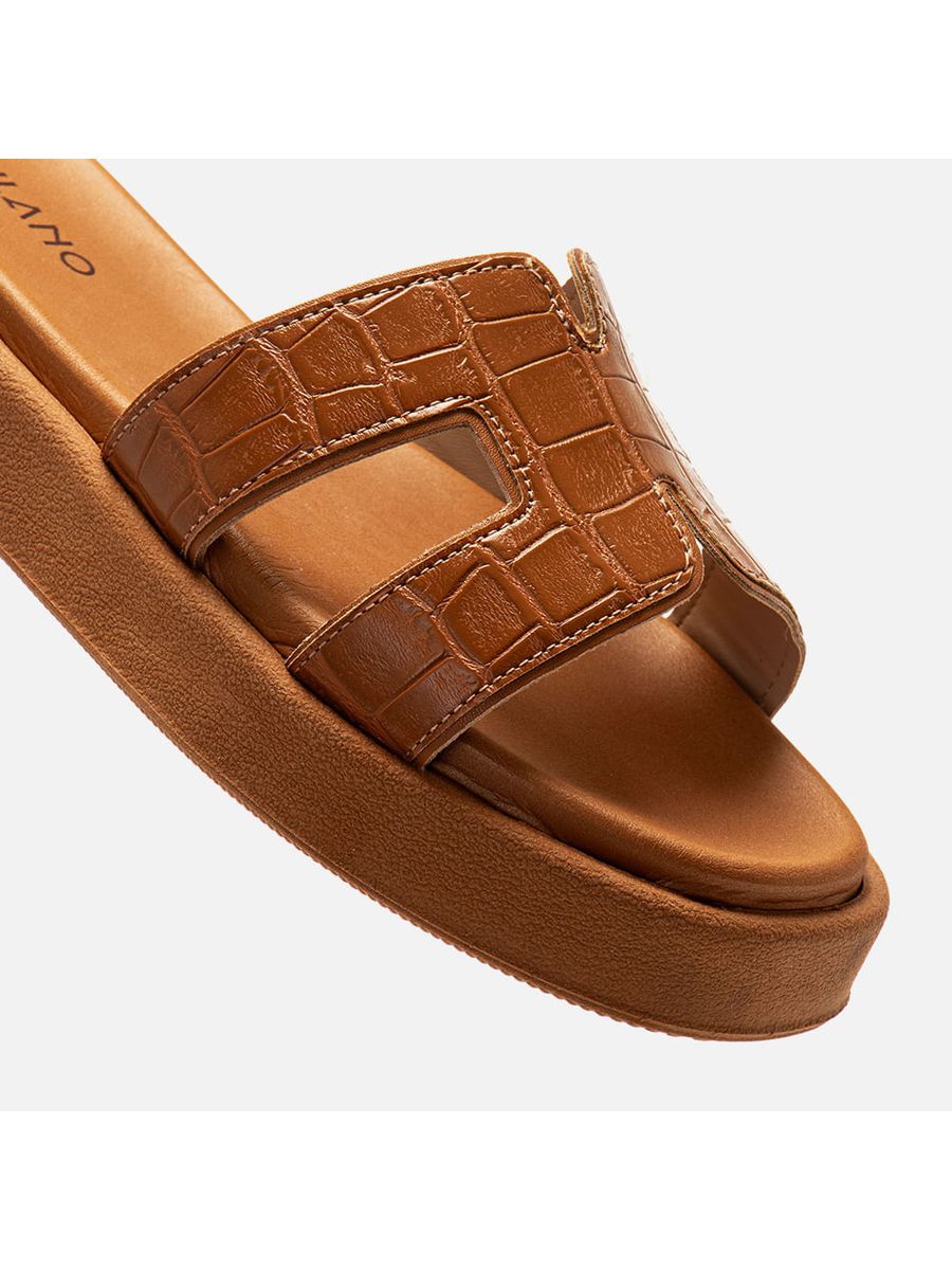 Papete Feminino Milano Caramelo 14253