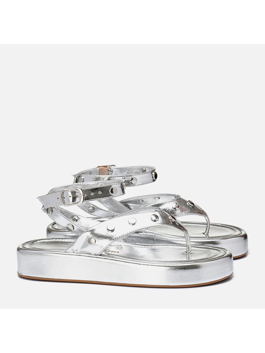 Papete Feminino Milano Prata 13976