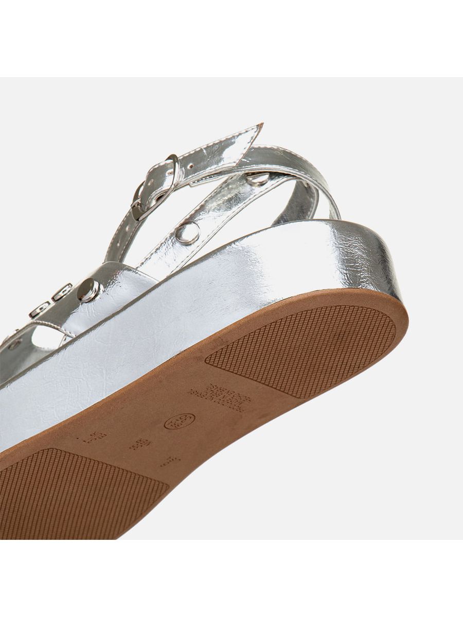 Papete Feminino Milano Prata 13976